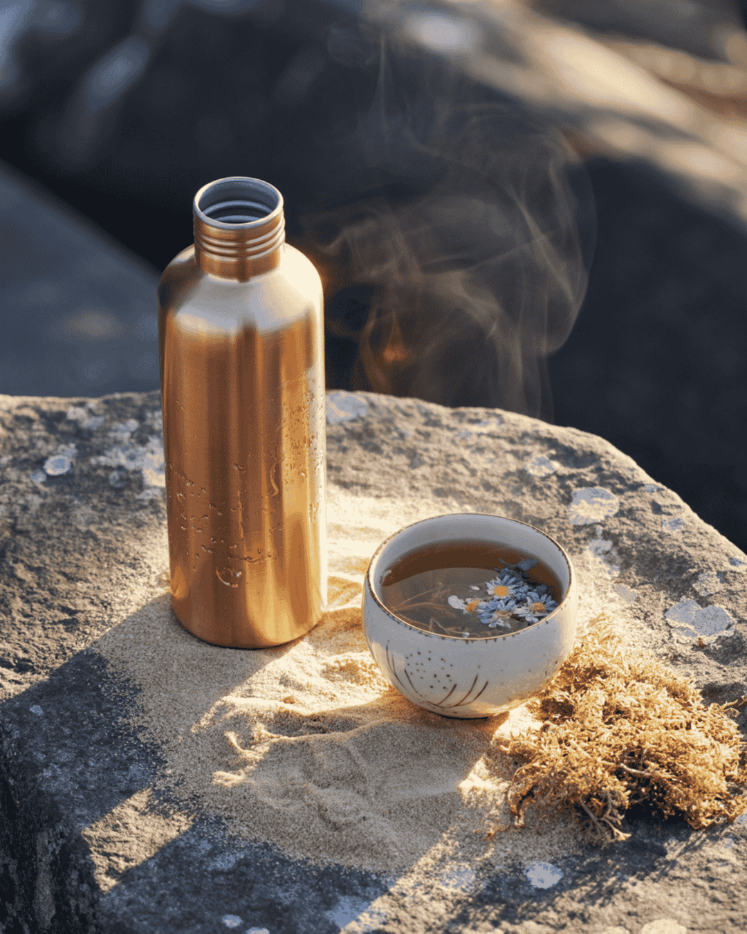 Copper bottle and herbal tea — AYUR-FIT Nourish Naturals