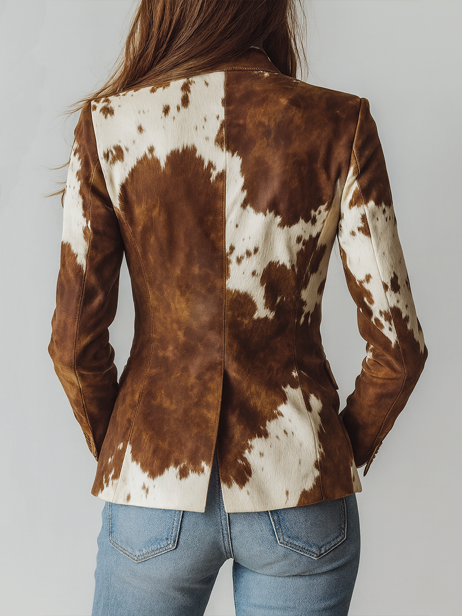 Agathe | Blazer Vintage Estampado