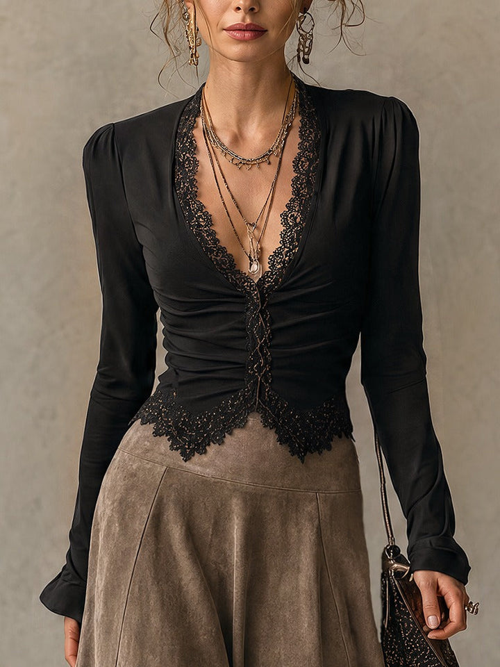 Alba | Conjunto de Encaje y Falda Maxi