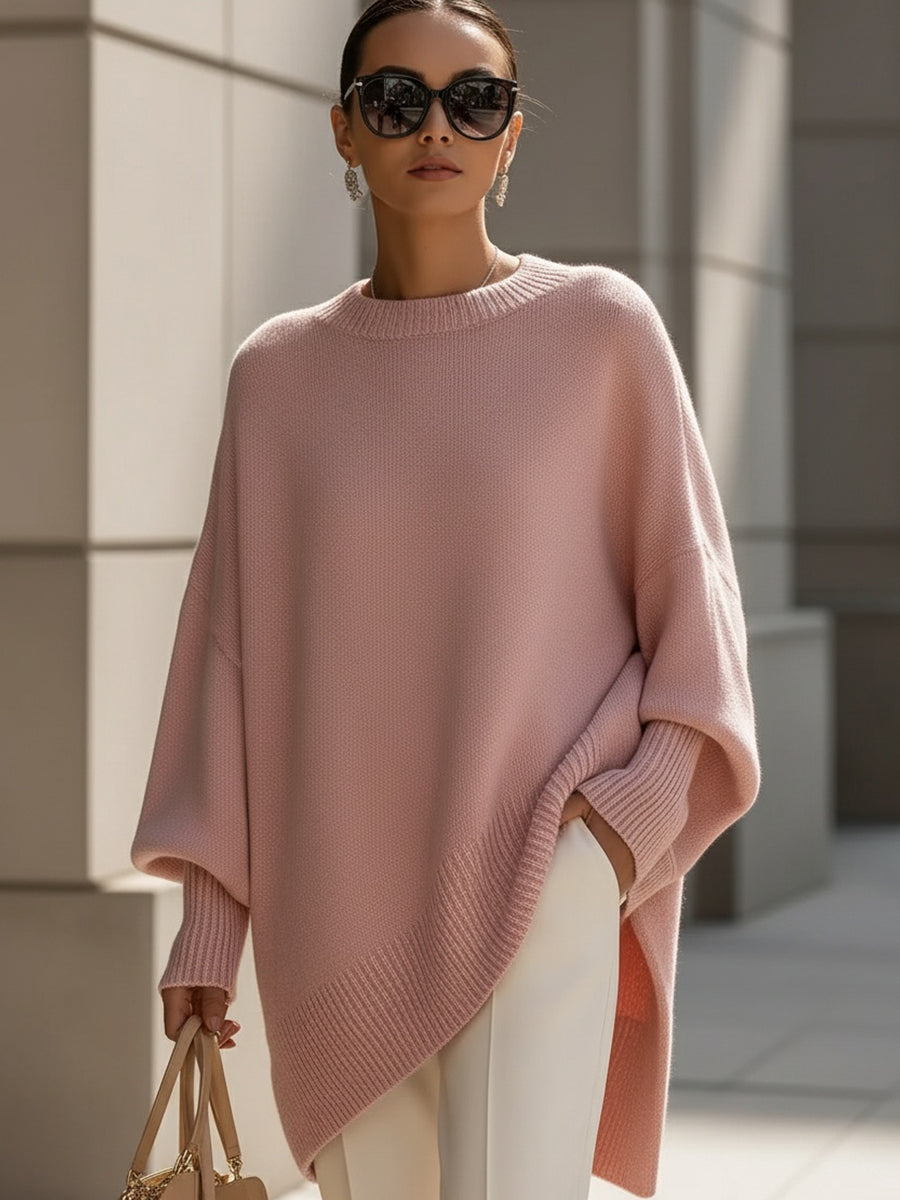 Jennifer | Jersey Oversize de Cuello Amplio