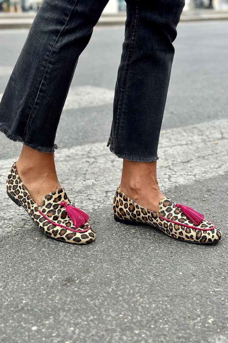 Rocío | Mocasines de Leopardo