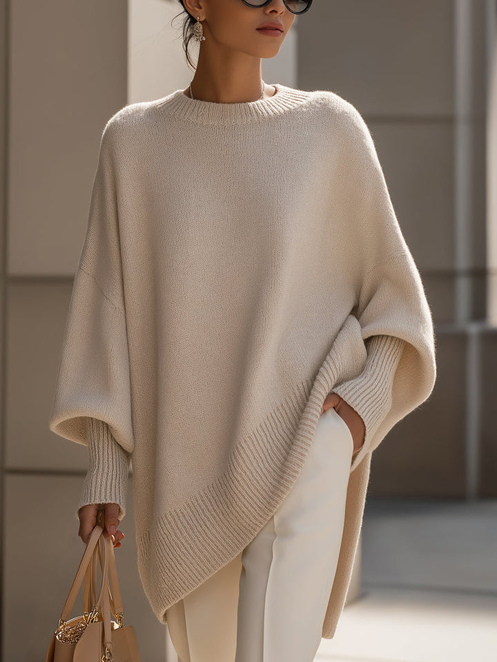 Jennifer | Jersey Oversize de Cuello Amplio