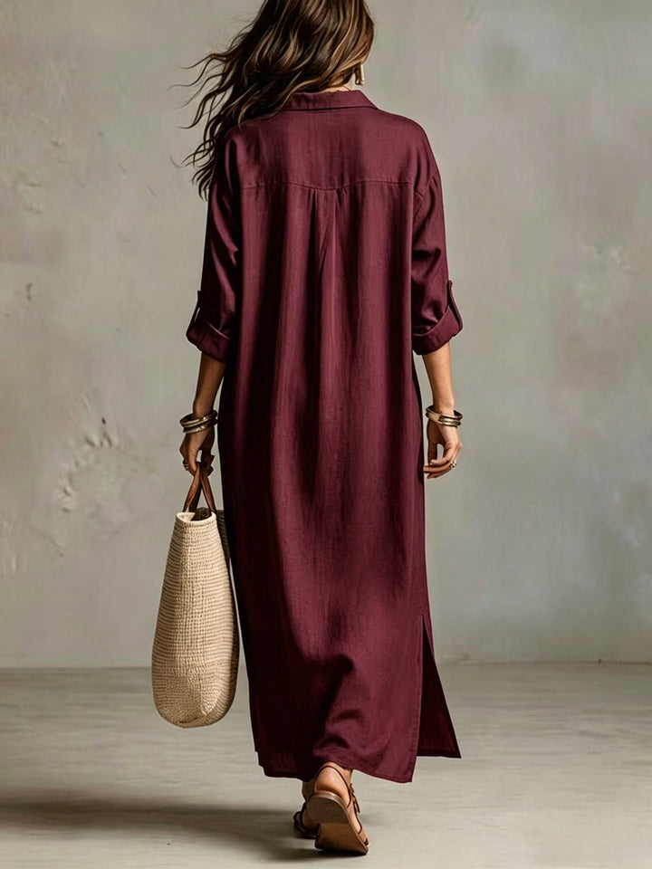 Tina | Vestido Maxi de Invierno