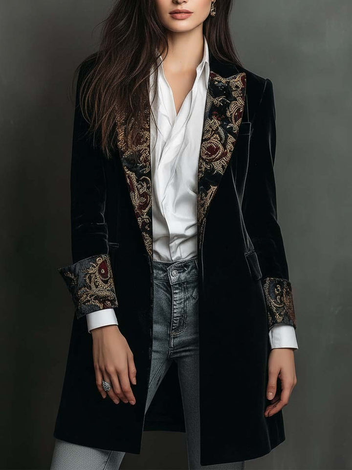 Léontine | Blazer Barroco Negro