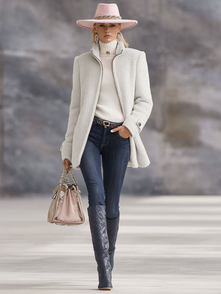 Rosalía | Chaqueta Polar Rosa