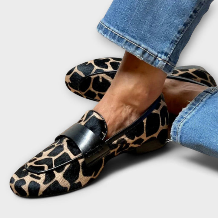 Leonor | Mocasines de Leopardo