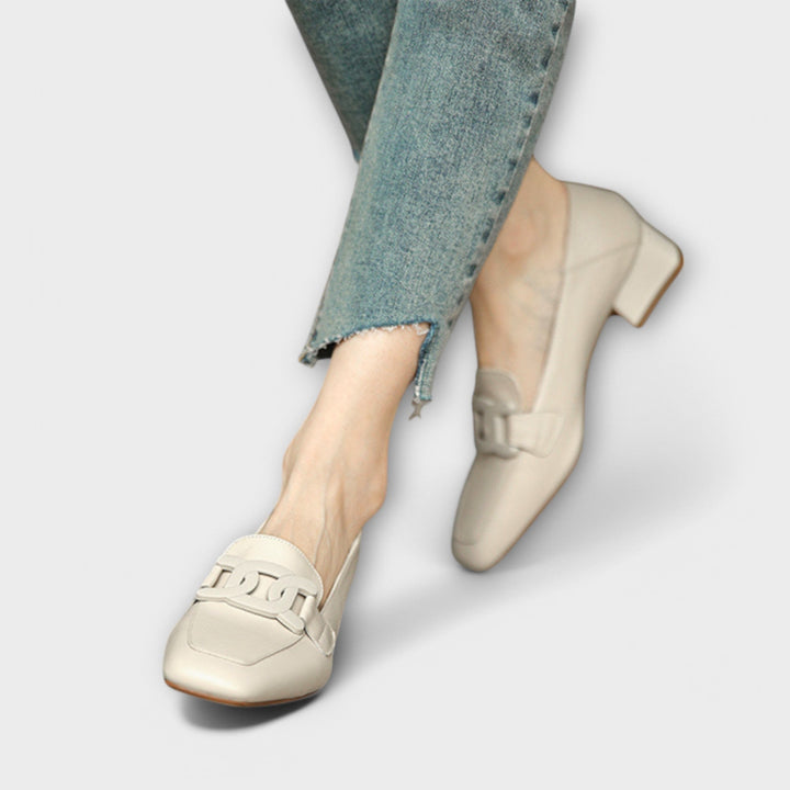 Mónica | Zapatillas de Casa de Cuero