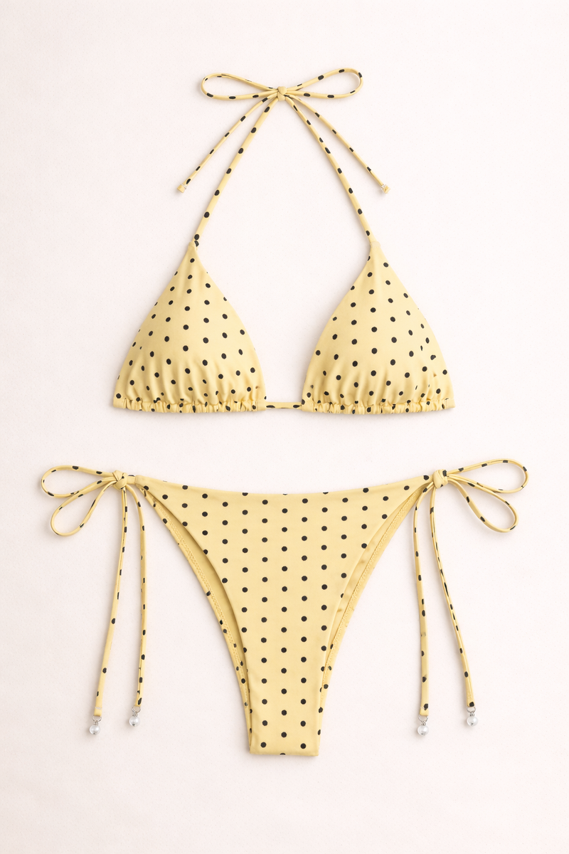 Soleil Dot Bikini Set