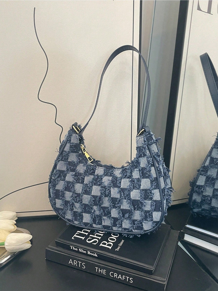 Dalia | Bolso Baguette Vaquero