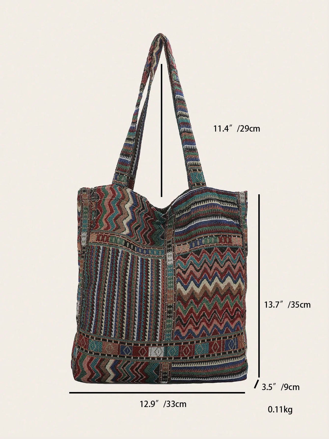 Lucía | Bolso Bandolera de Lino a Cuadros