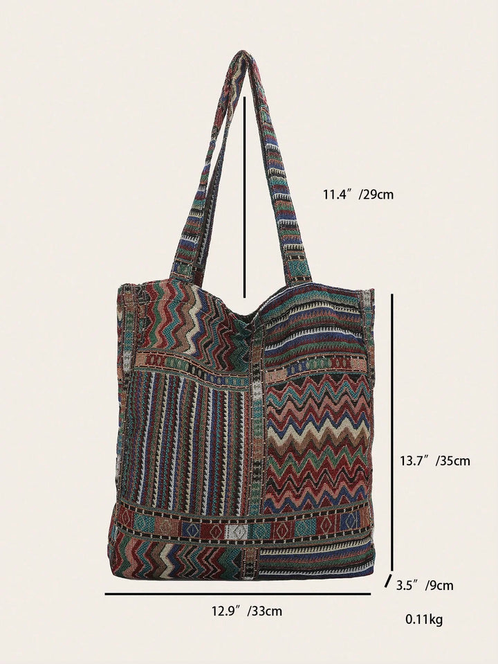 Lucía | Bolso Bandolera de Lino a Cuadros