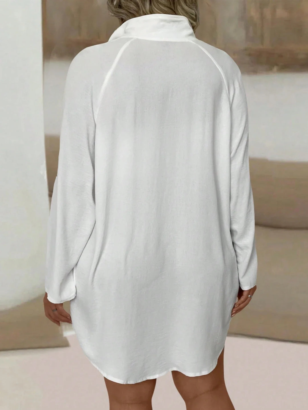 Maribel | Blusa Oversize Curvy con Botones
