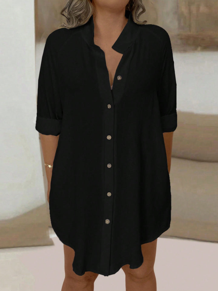 Maribel | Blusa Oversize Curvy con Botones