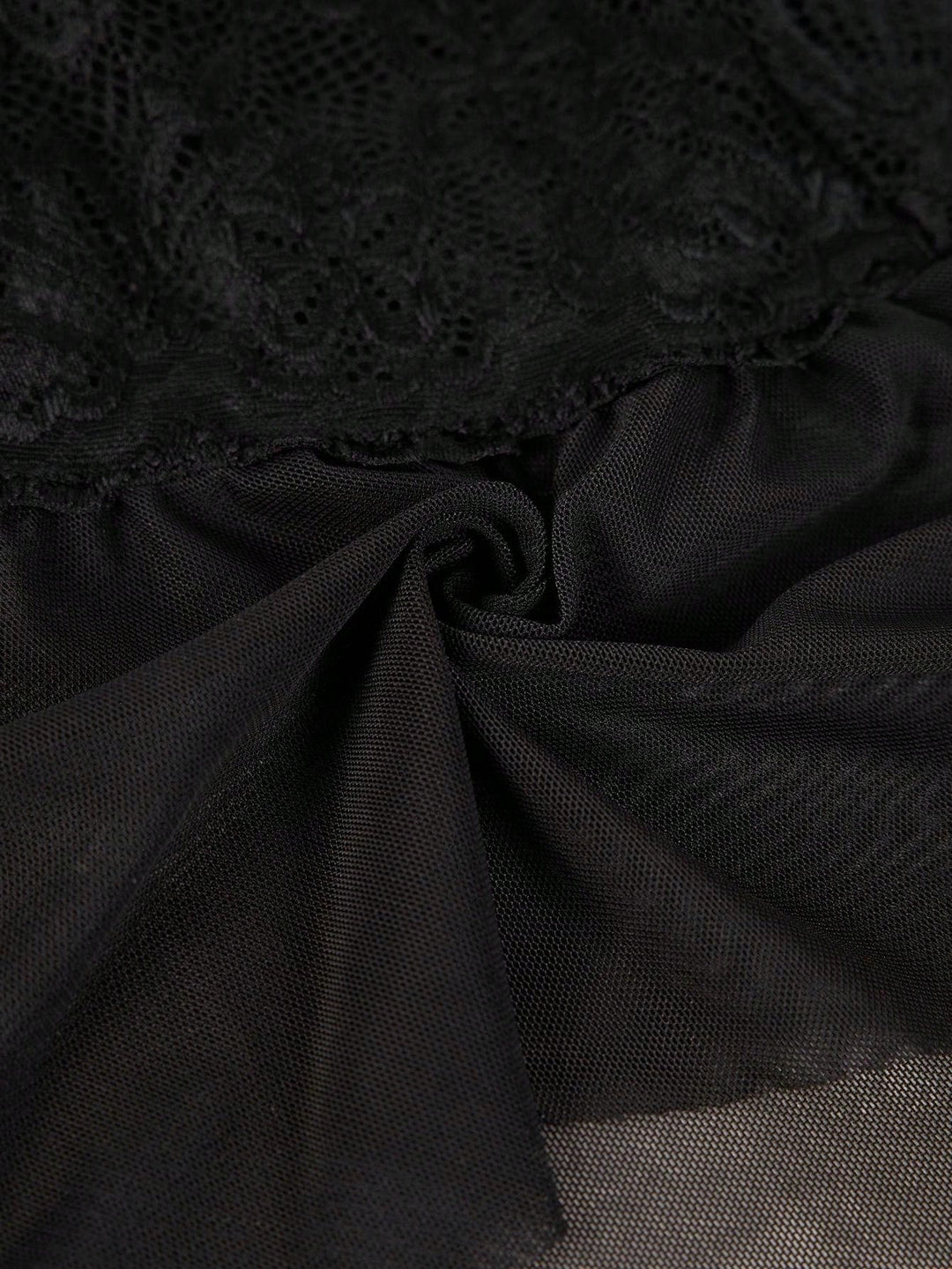 Body teddy curvy de encaje estilo babydoll