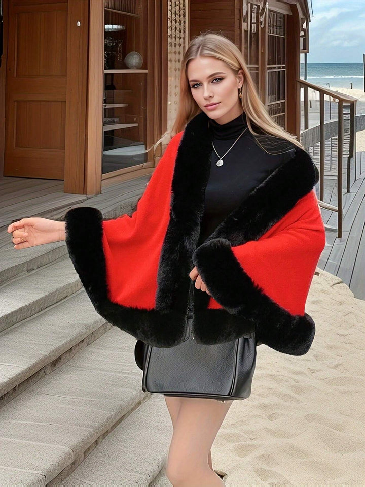 Amalia | Chal Curvy de Punto de Estilo Vintage