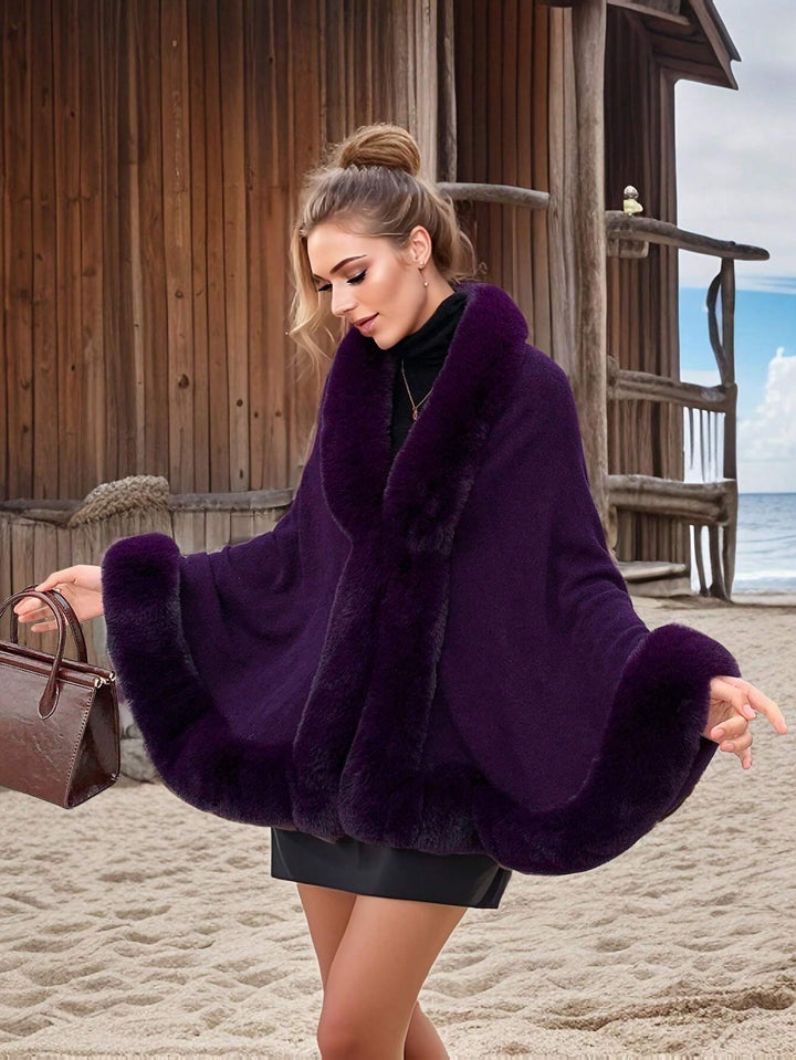 Amalia | Chal Curvy de Punto de Estilo Vintage