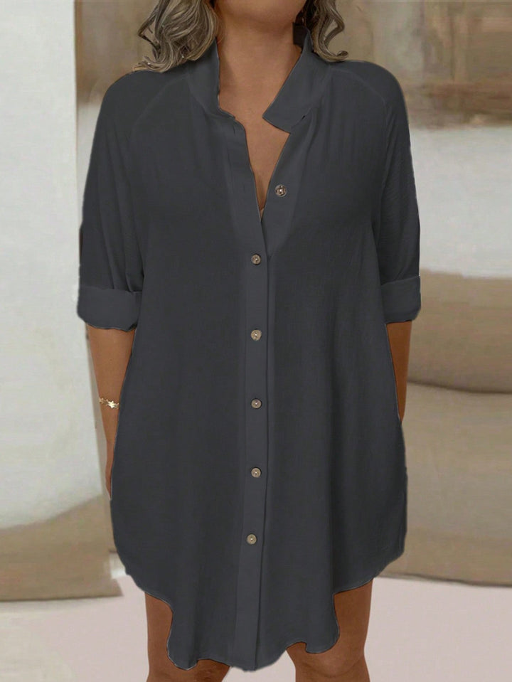 Maribel | Blusa Oversize Curvy con Botones