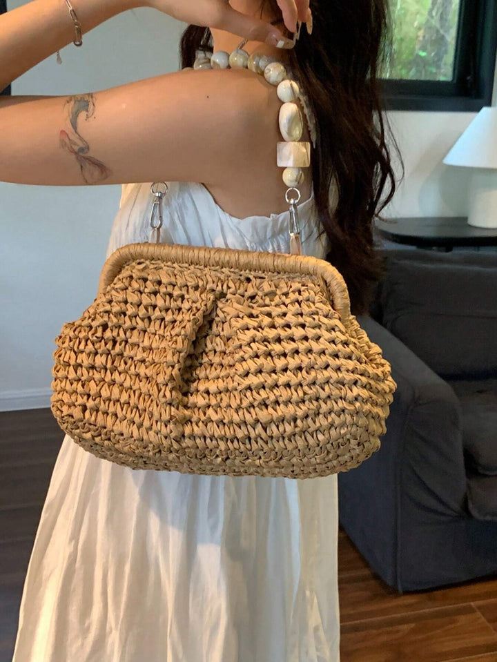 Alba | Bolso de Playa de Paja