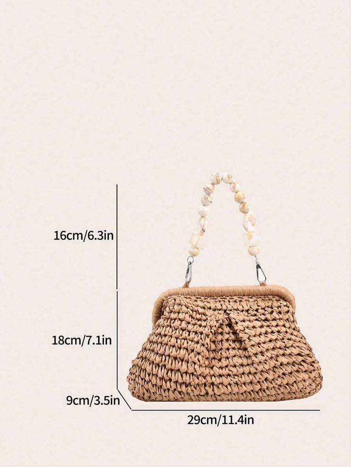Alba | Bolso de Playa de Paja