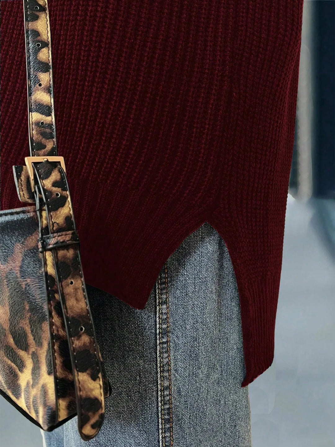 Victoria | Chaleco Curvy de Punto Liso