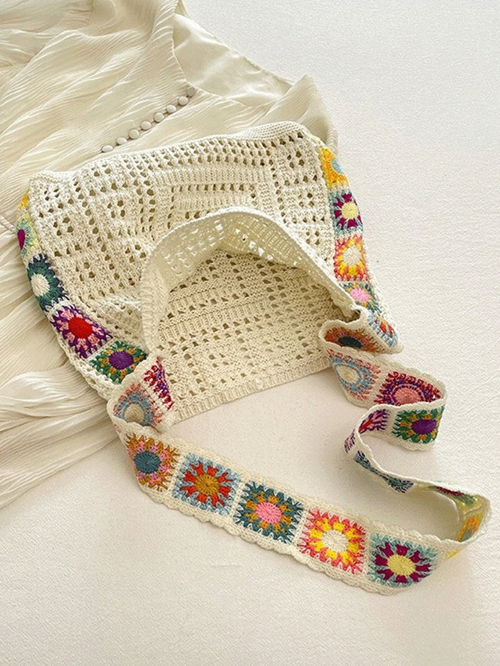Marisol | Bolso de Punto Bohemio Floral