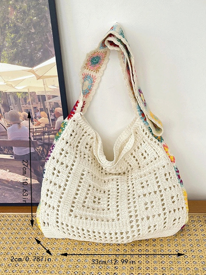 Marisol | Bolso de Punto Bohemio Floral