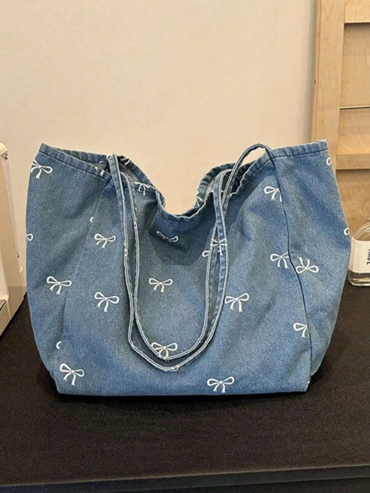 Carolina | Bolso de Lona con Lazo