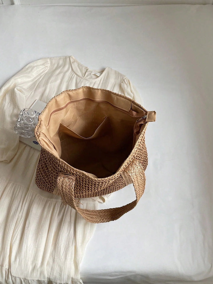 Nuria | Bolso Bandolera Bohemio de Paja