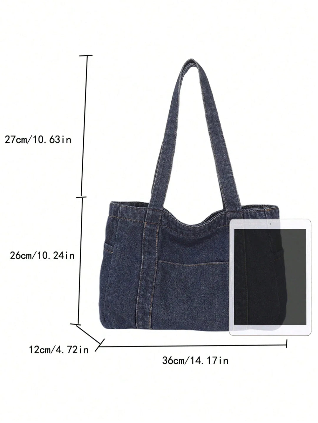 Elena | Bolso de Hombro Azul