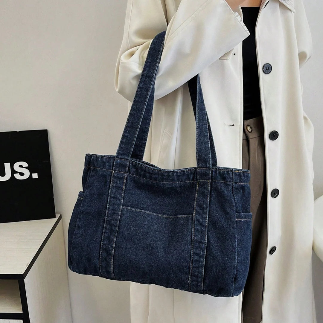 Elena | Bolso de Hombro Azul
