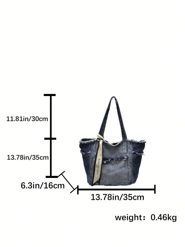 Camila | Bolso Shopper Vaquero Tie-Dye