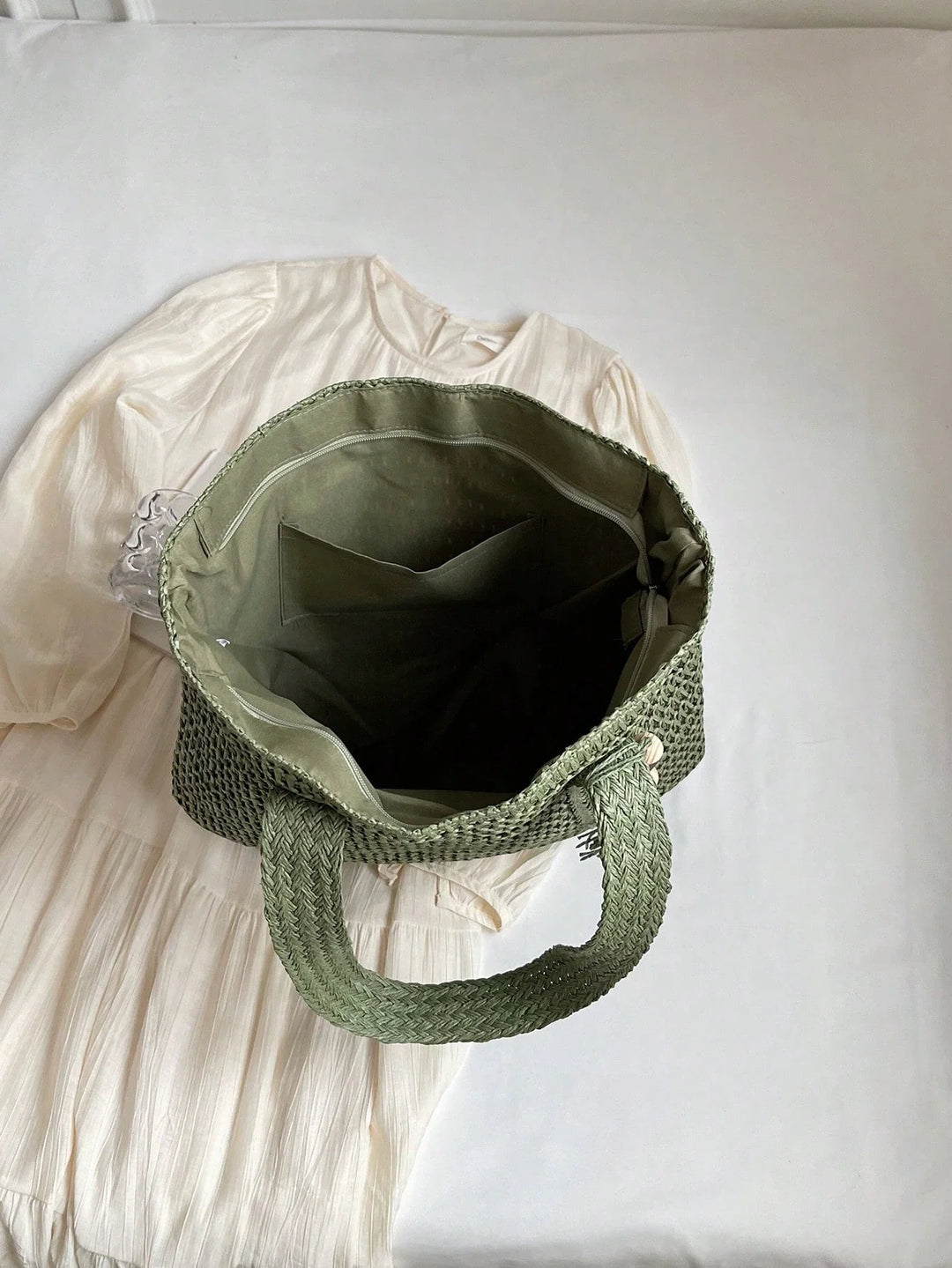 Nuria | Bolso Bandolera Bohemio de Paja