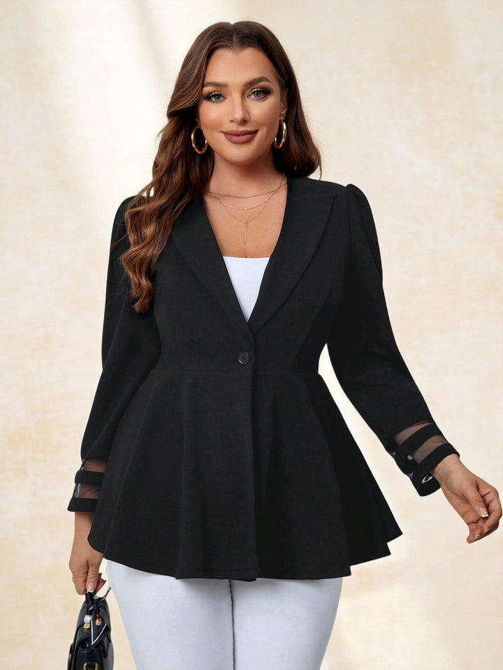 Ágata | Blazer Curvy Elegante de Otoño