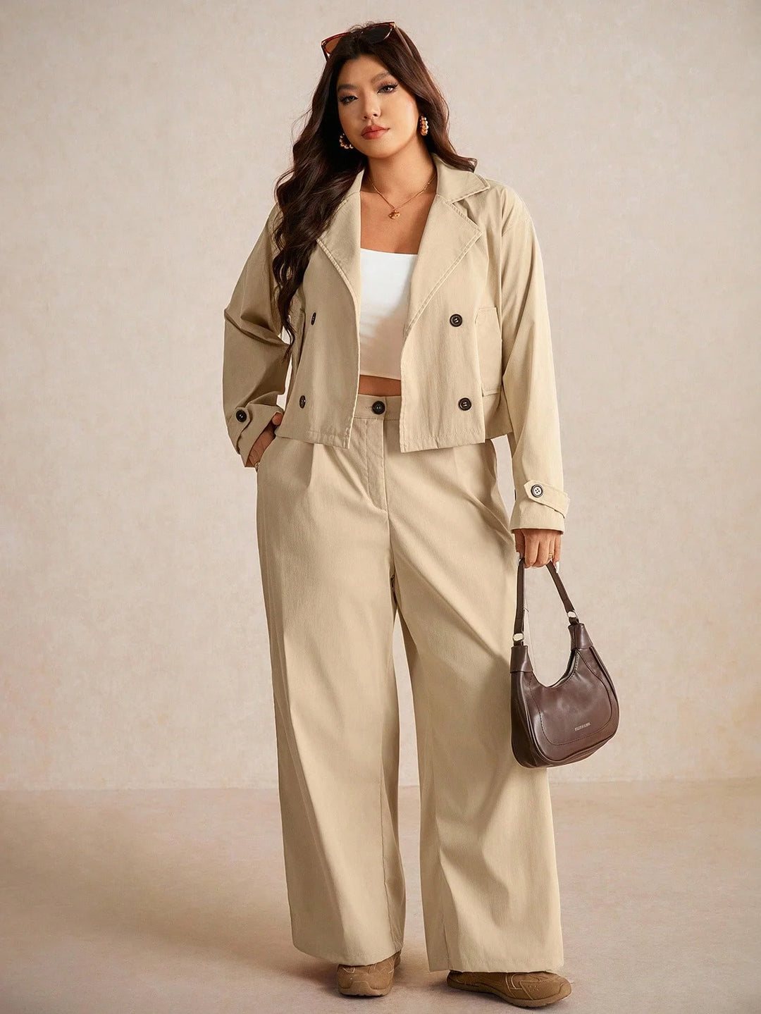 Lorena | Conjunto Curvy de Cortavientos y Pantalón