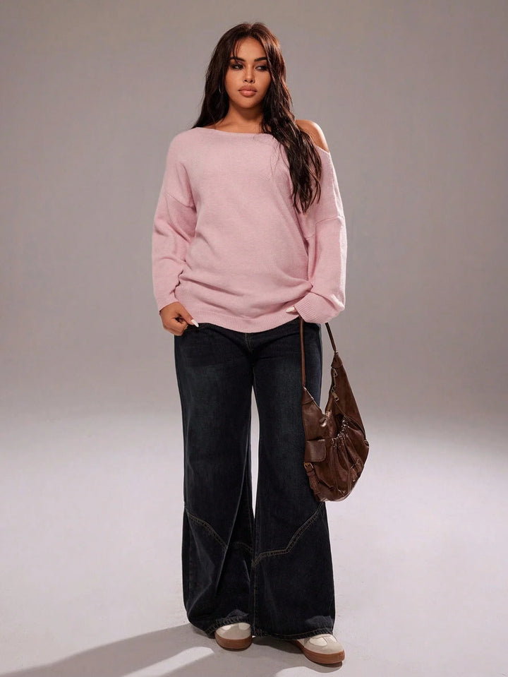 Tamara | Jersey Oversize Curvy Asimétrico