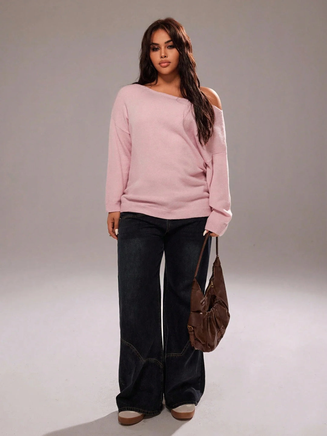 Tamara | Jersey Oversize Curvy Asimétrico