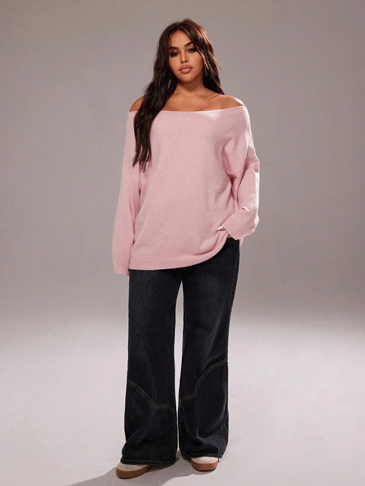 Tamara | Jersey Oversize Curvy Asimétrico
