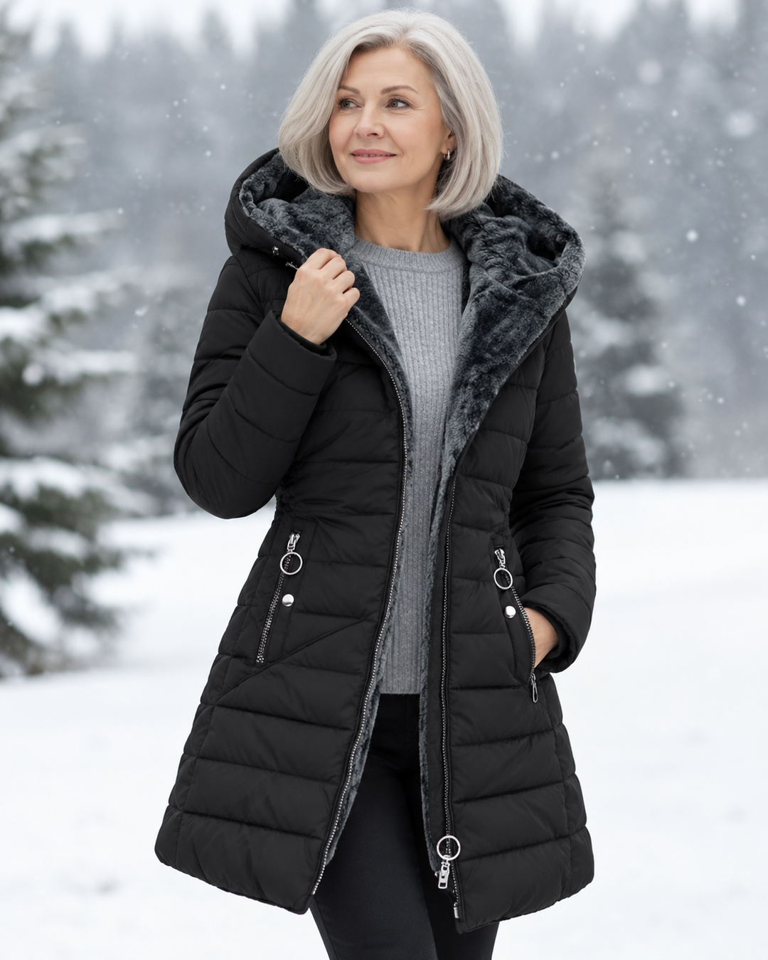 Marga | Chaqueta Acolchada con Capucha