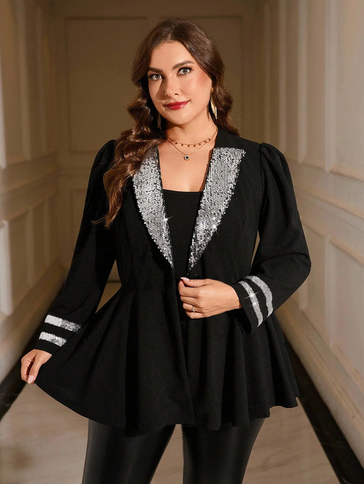 Ágata | Blazer Curvy Elegante de Otoño
