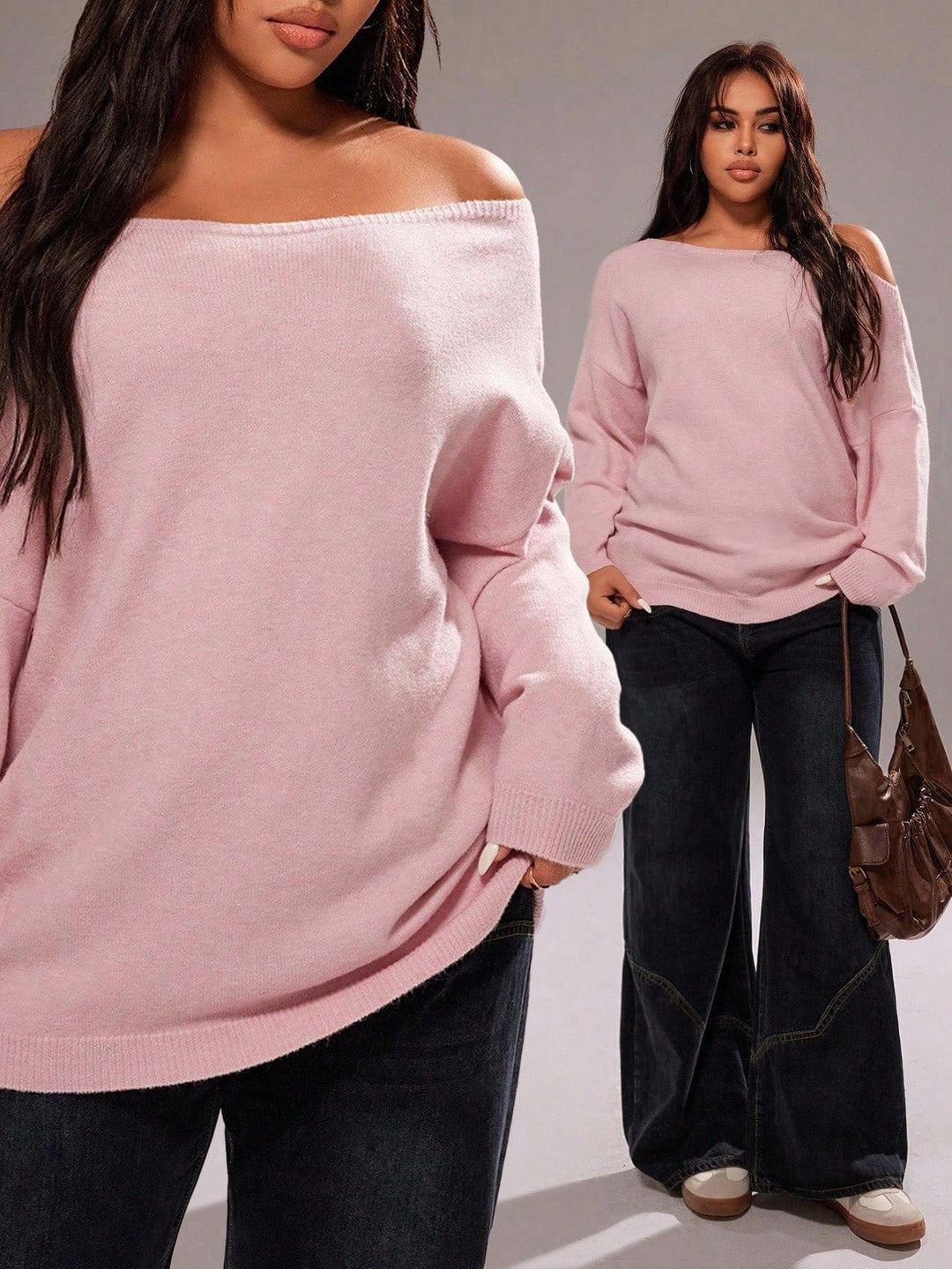 Tamara | Jersey Oversize Curvy Asimétrico