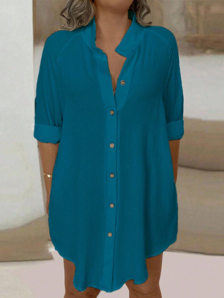 Maribel | Blusa Oversize Curvy con Botones