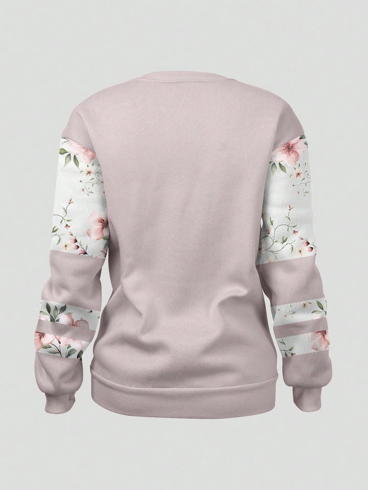 Carla | Sudadera Oversize Curvy de Flores
