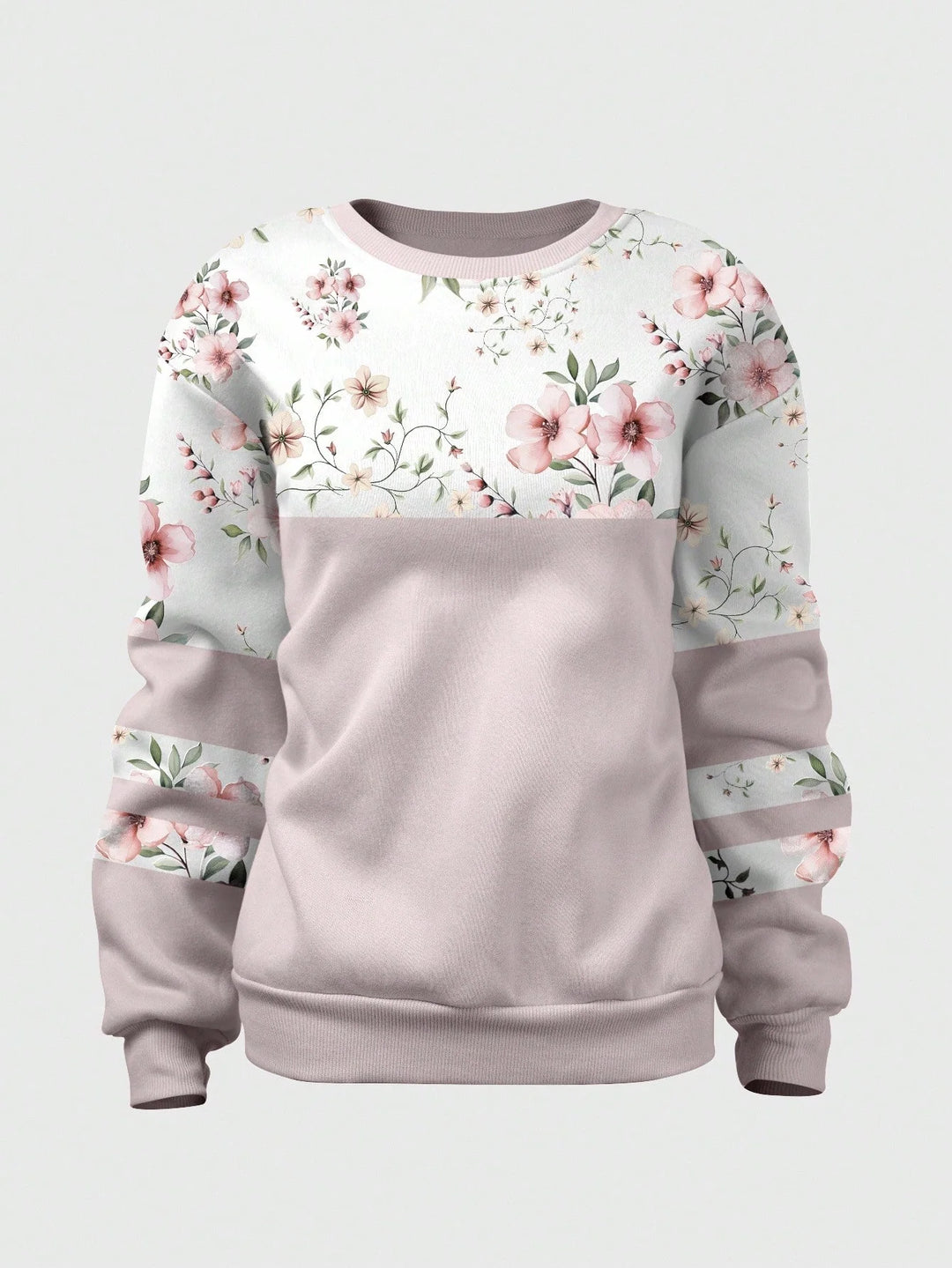 Carla | Sudadera Oversize Curvy de Flores