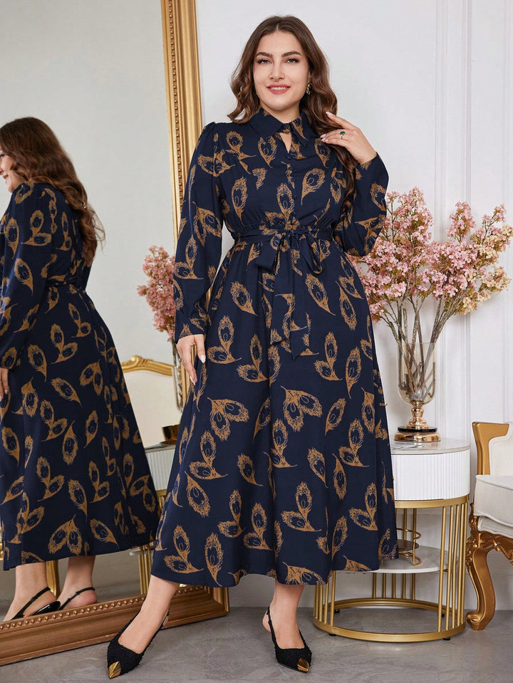 Beatriz | Vestido Camisero Curvy de Corte Evasé
