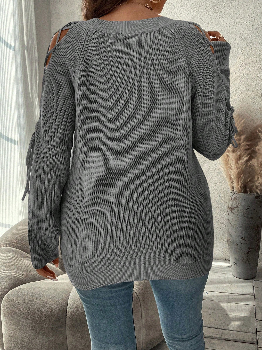 Mónica | Jersey Oversize Curvy con Lazos
