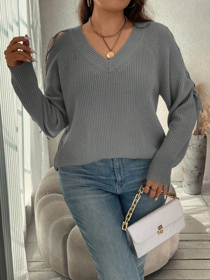 Mónica | Jersey Oversize Curvy con Lazos