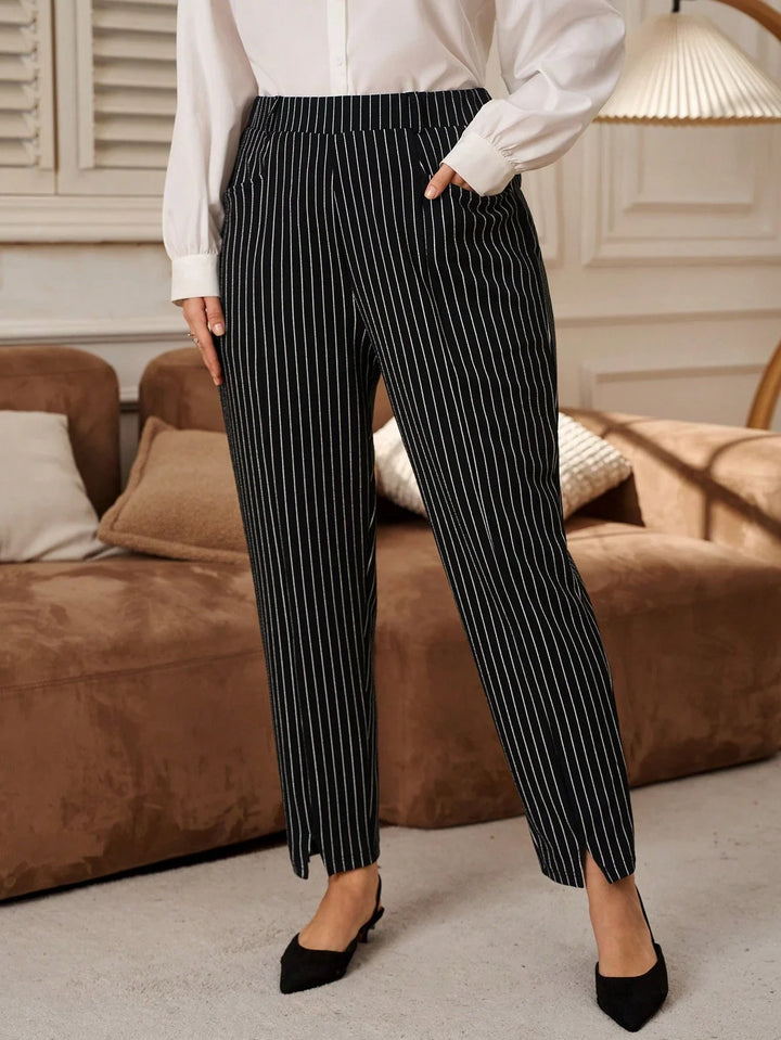 Ángela | Pantalón Curvy Casual con Bolsillos