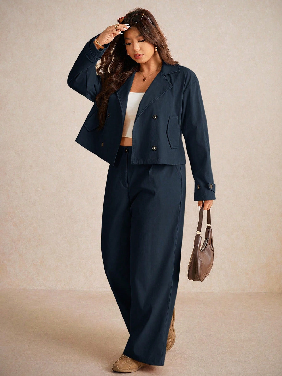 Lorena | Conjunto Curvy de Cortavientos y Pantalón