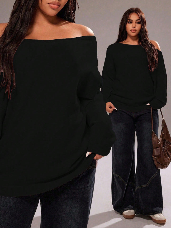 Tamara | Jersey Oversize Curvy Asimétrico