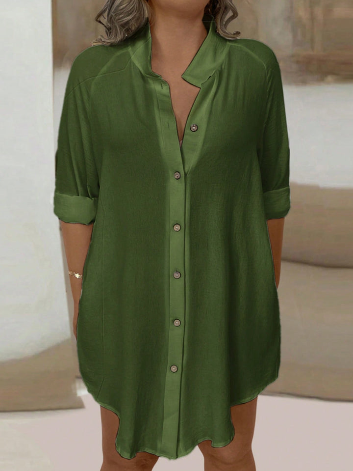 Maribel | Blusa Oversize Curvy con Botones